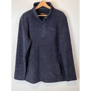 Peter Storm Keswick Quarter‎ Zip Men's Size Large Sweater Blue Pullover
